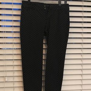 Old Navy pixie, mid-rise slacks